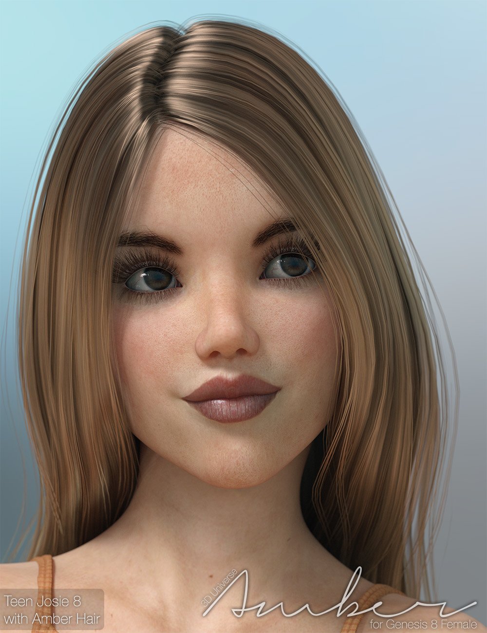 Amber Character And Hair For Genesis 8 Females Daz 3d 9789