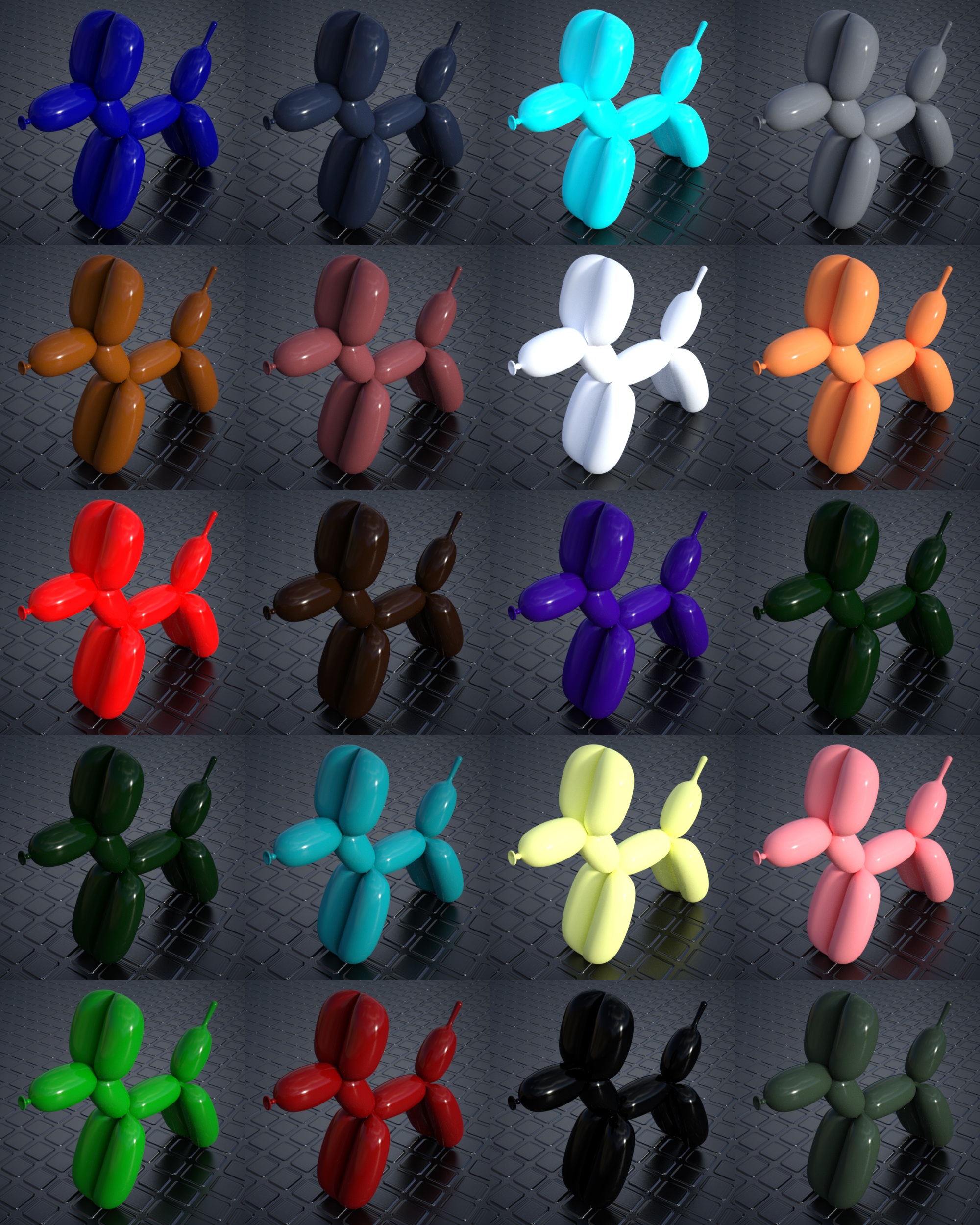 Pliable Plastic Iray Shaders by: JGreenlees, 3D Models by Daz 3D