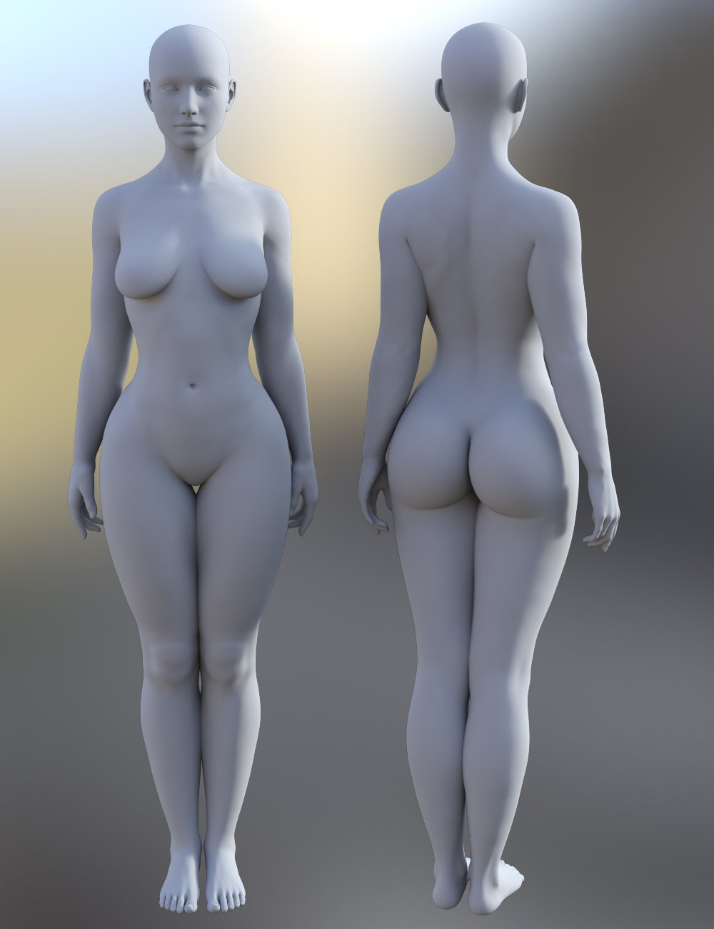 Body By Sublime Series 8 Female by: 3DSublimeProductions, 3D Models by Daz 3D