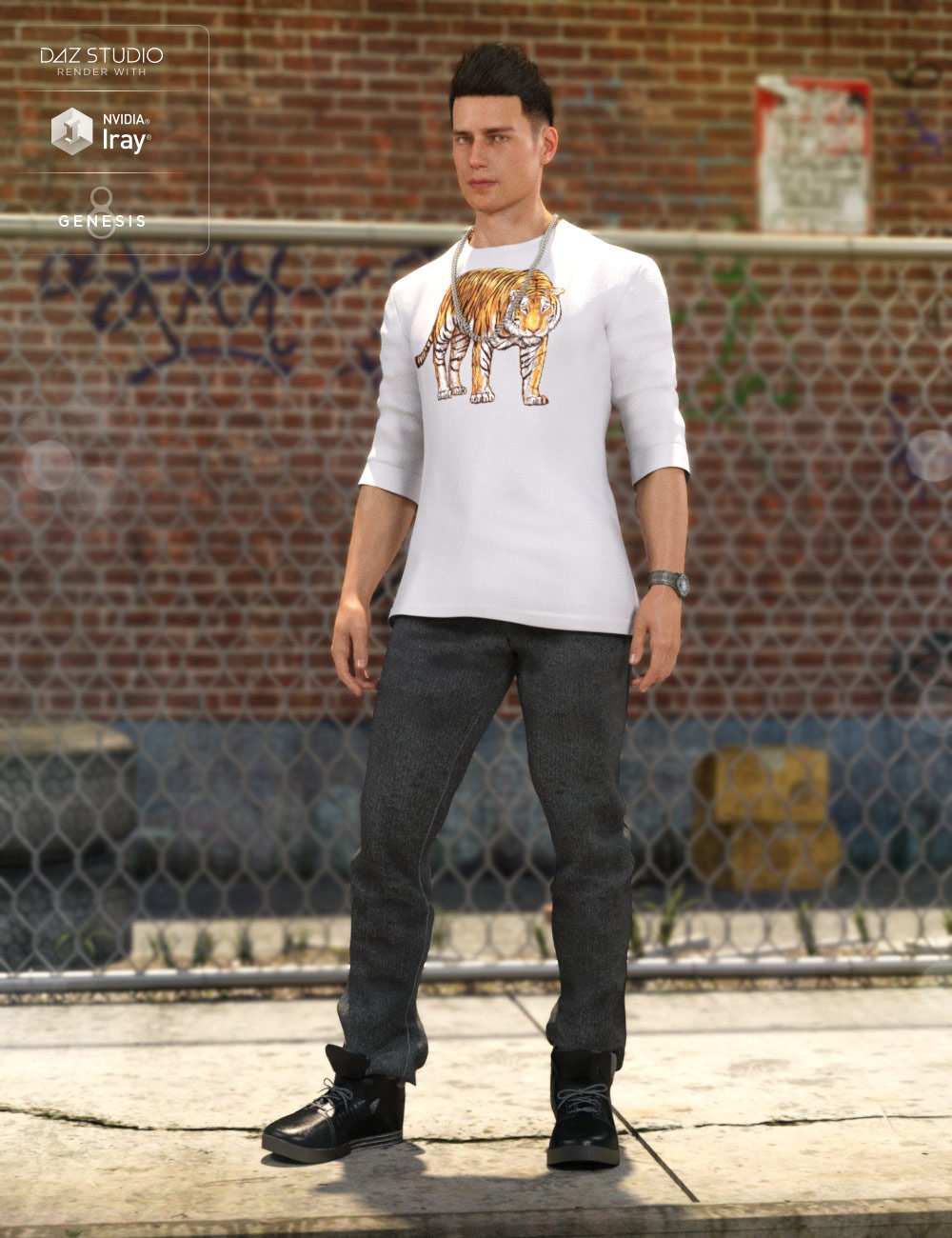 Street Style Outfit Textures 2 by: Moonscape GraphicsSade, 3D Models by Daz 3D