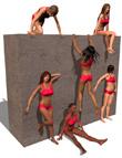 Cliffhanger Action Cliffhanger Action by: Don Albert, 3D Models by Daz 3D