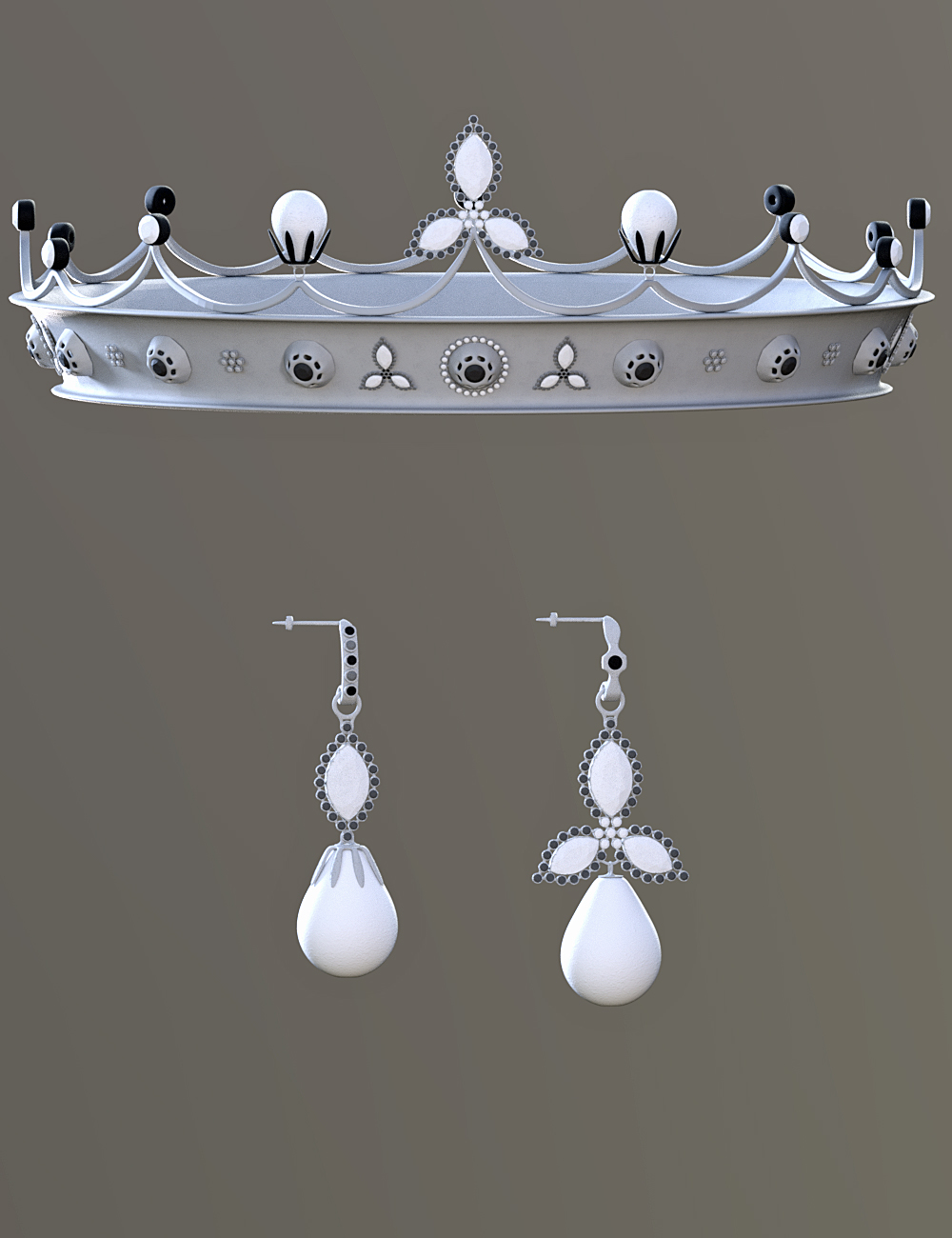 Royal Jewels for Genesis 8 Female(s) by: Titan XiVirtual_World, 3D Models by Daz 3D