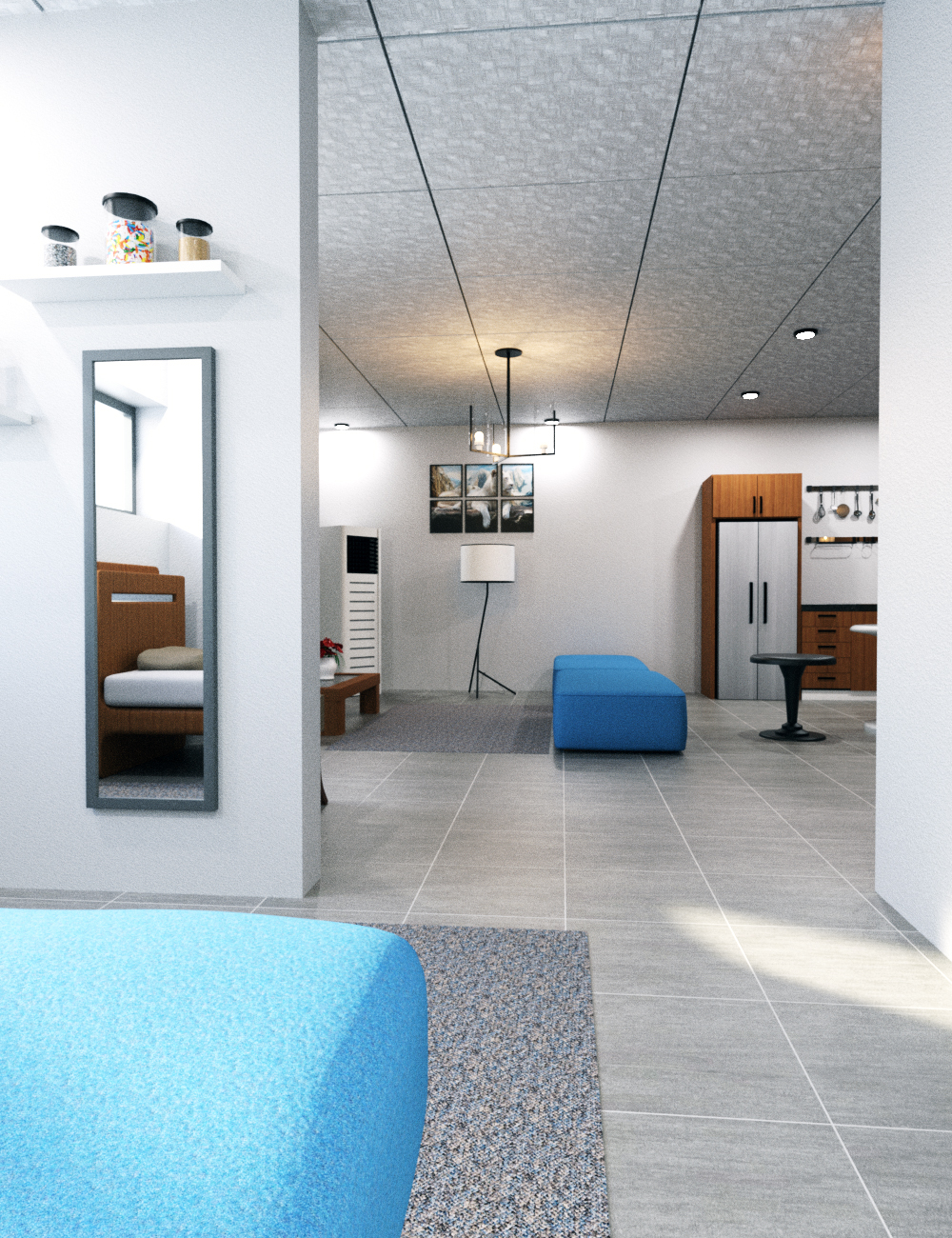 Mini Apartment 2 by: Tesla3dCorp, 3D Models by Daz 3D