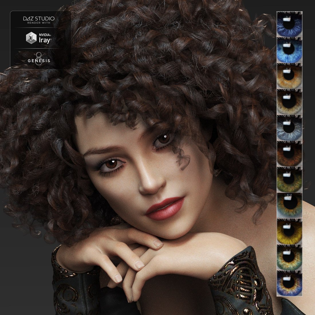 Delaney for Genesis 8 Female by: Mousso, 3D Models by Daz 3D