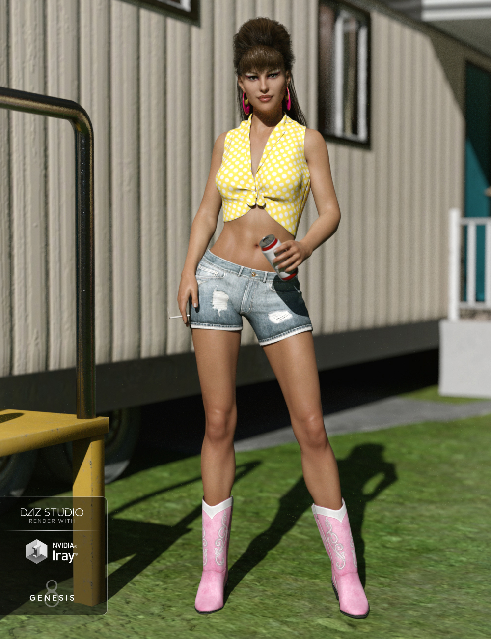 Betty Lou Outfit Textures by: DirtyFairy, 3D Models by Daz 3D