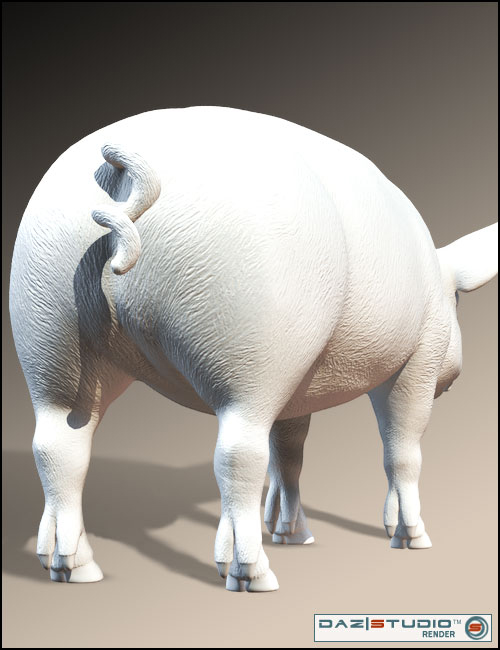 DAZ Pig by: , 3D Models by Daz 3D