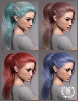 OOT Hairblending 2.0 Texture XPansion for Linda Ponytail Hair OOT Hairblending 2.0 Texture XPansion for Linda Ponytail Hair by: outoftouch, 3D Models by Daz 3D