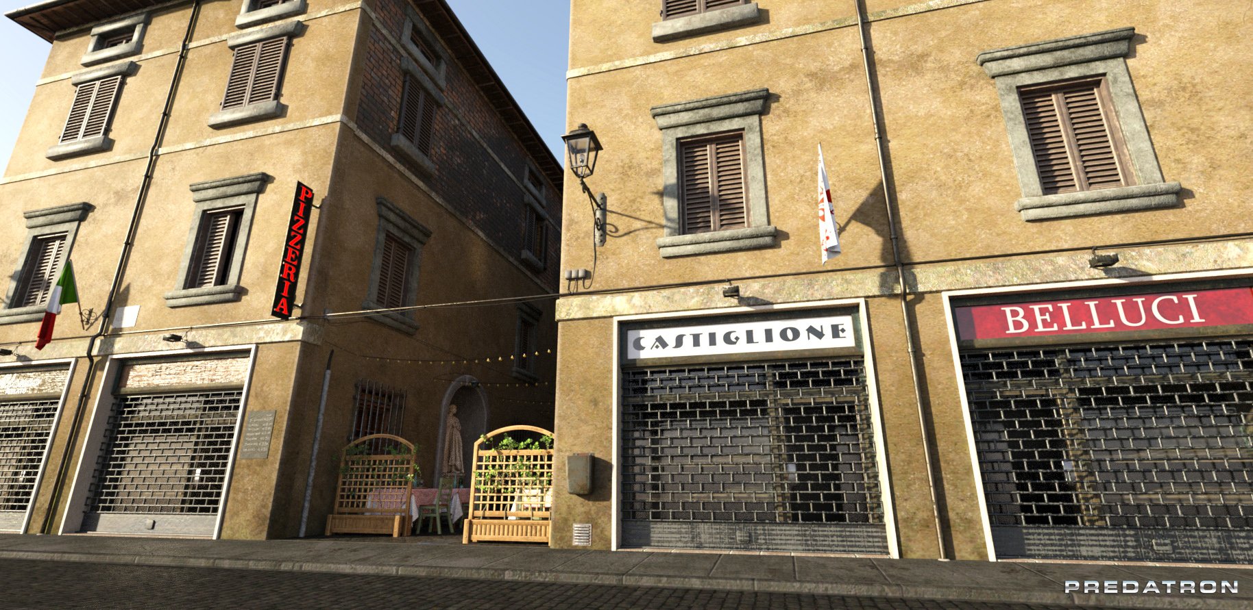 Pizzeria Algihieri | Daz 3D