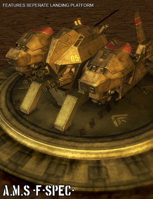A.M.S. F-Spec A.M.S. F-Spec by: Jack Tomalin, 3D Models by Daz 3D