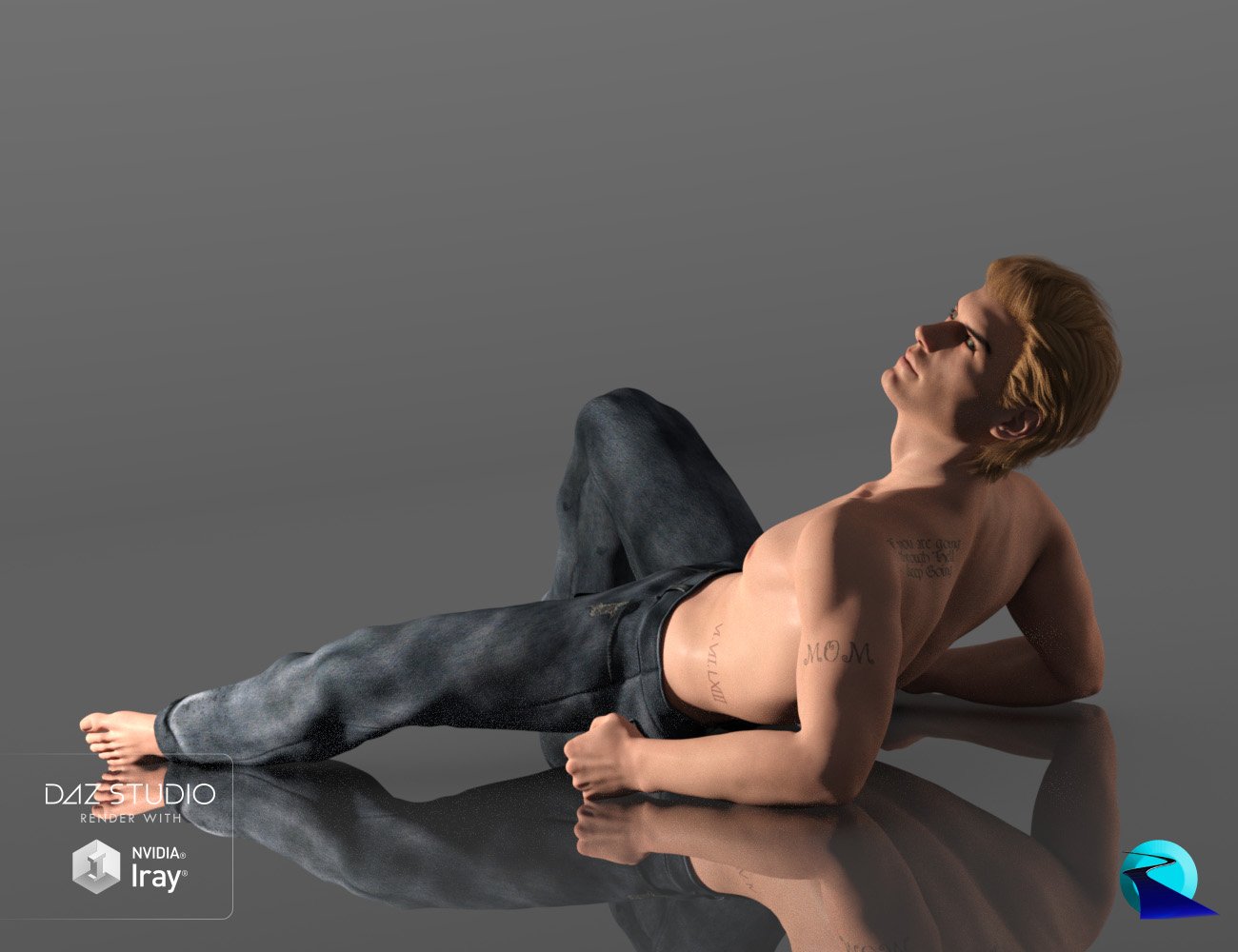 Word Tattoo for Genesis 3 and 8 Male Word Tattoo for Genesis 3 and 8 Male by: RiverSoft Art, 3D Models by Daz 3D