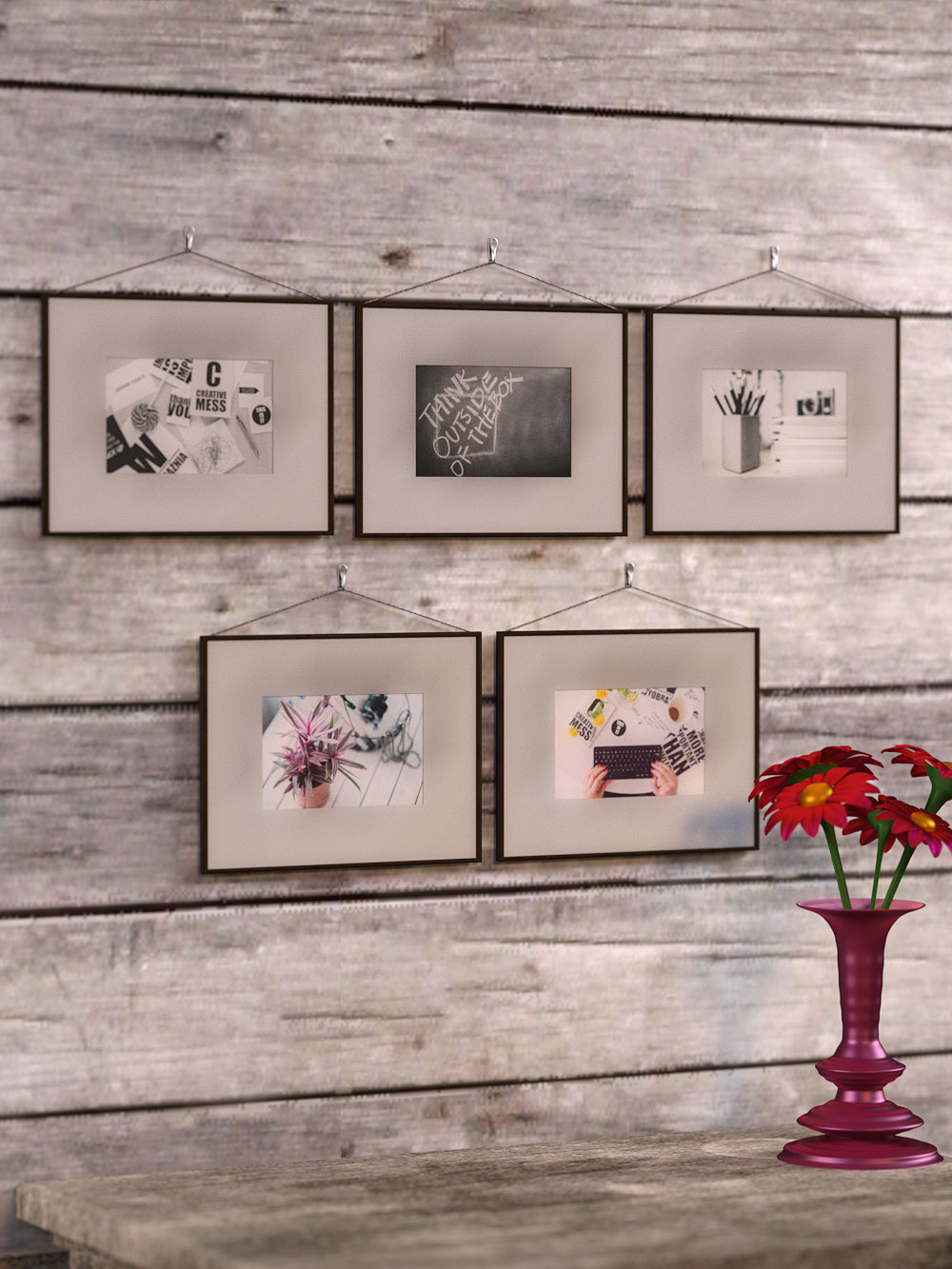 RW Countrystyle Frames by: Renderwelten, 3D Models by Daz 3D