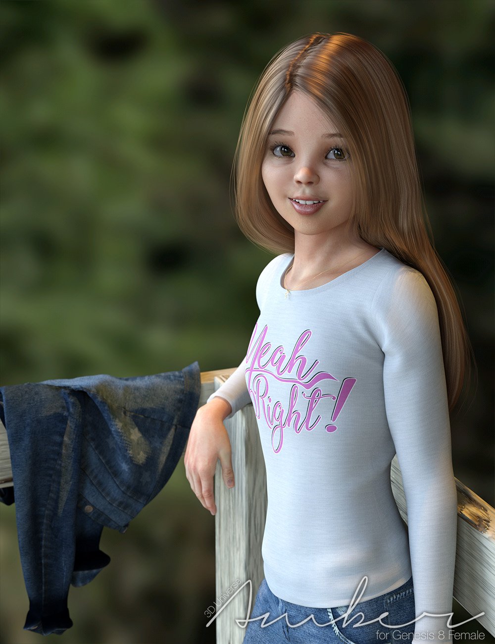 Amber Bundle for Genesis 8 Female(s) by: 3D Universe, 3D Models by Daz 3D