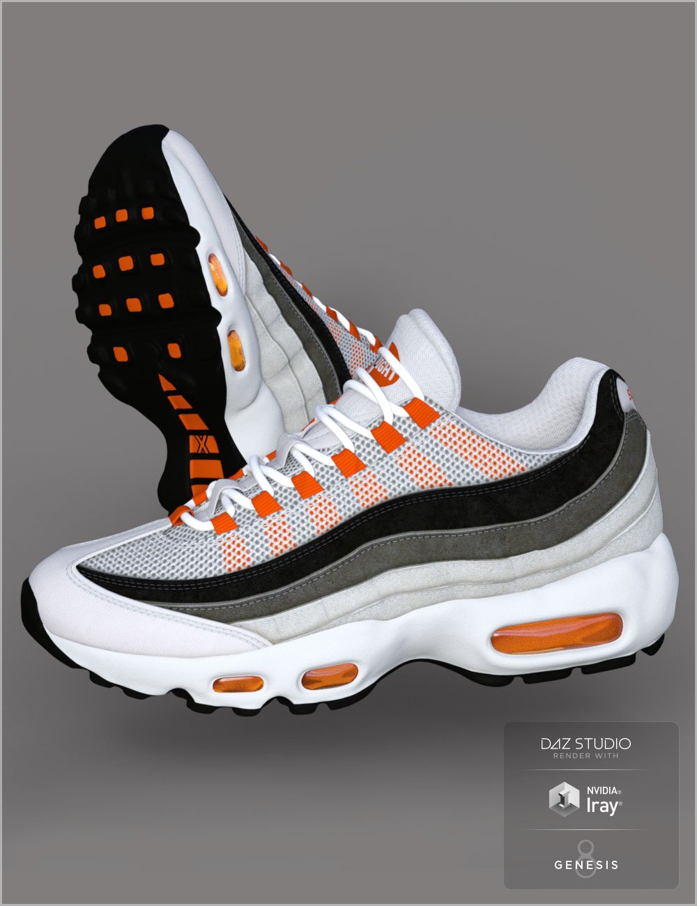 Trail Running Shoes 5 For Genesis 8 Female(s) Trail Running Shoes 5 For Genesis 8 Female(s) by: Cute3D, 3D Models by Daz 3D