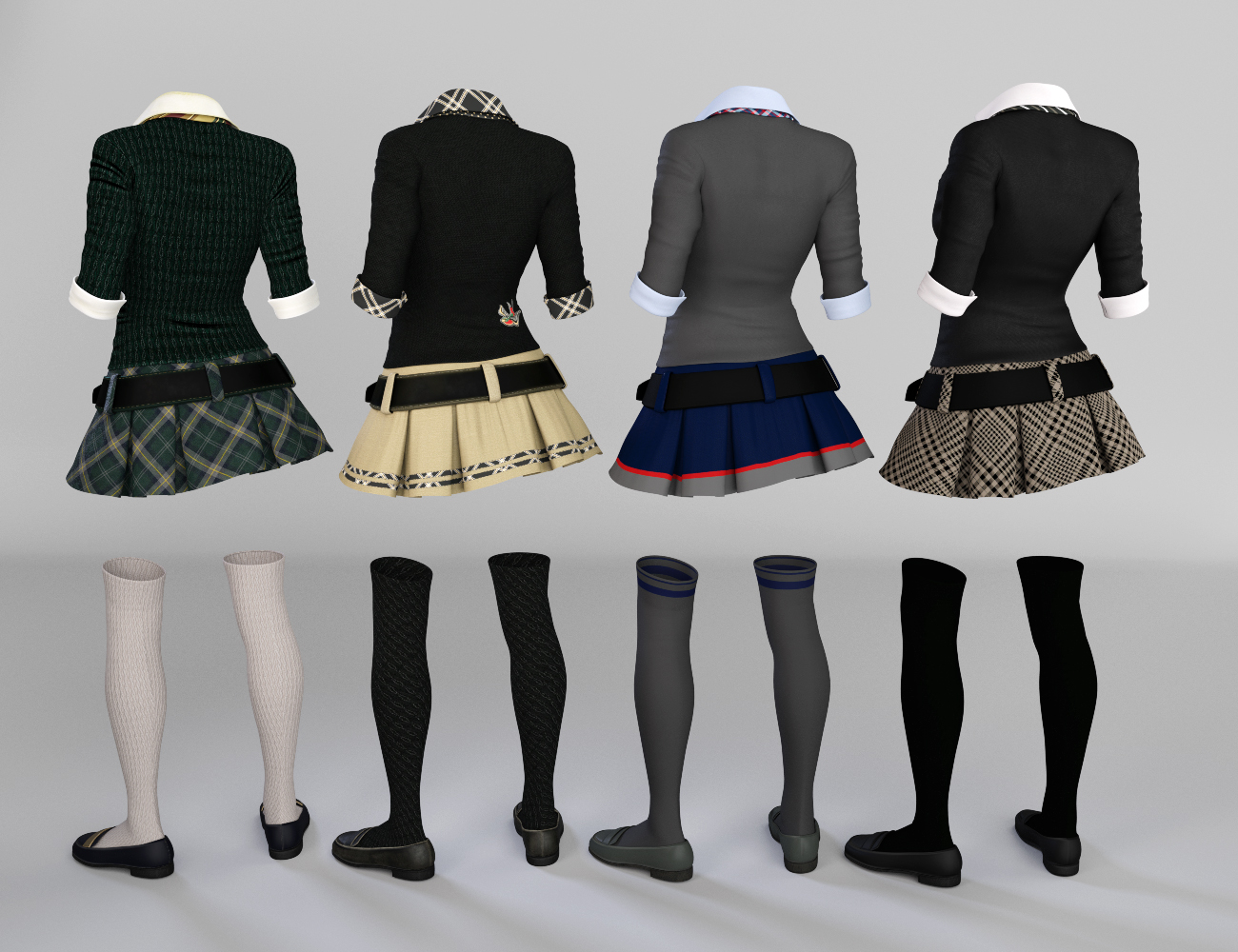 dForce Yoshino Outfit Textures by: Anna Benjamin, 3D Models by Daz 3D