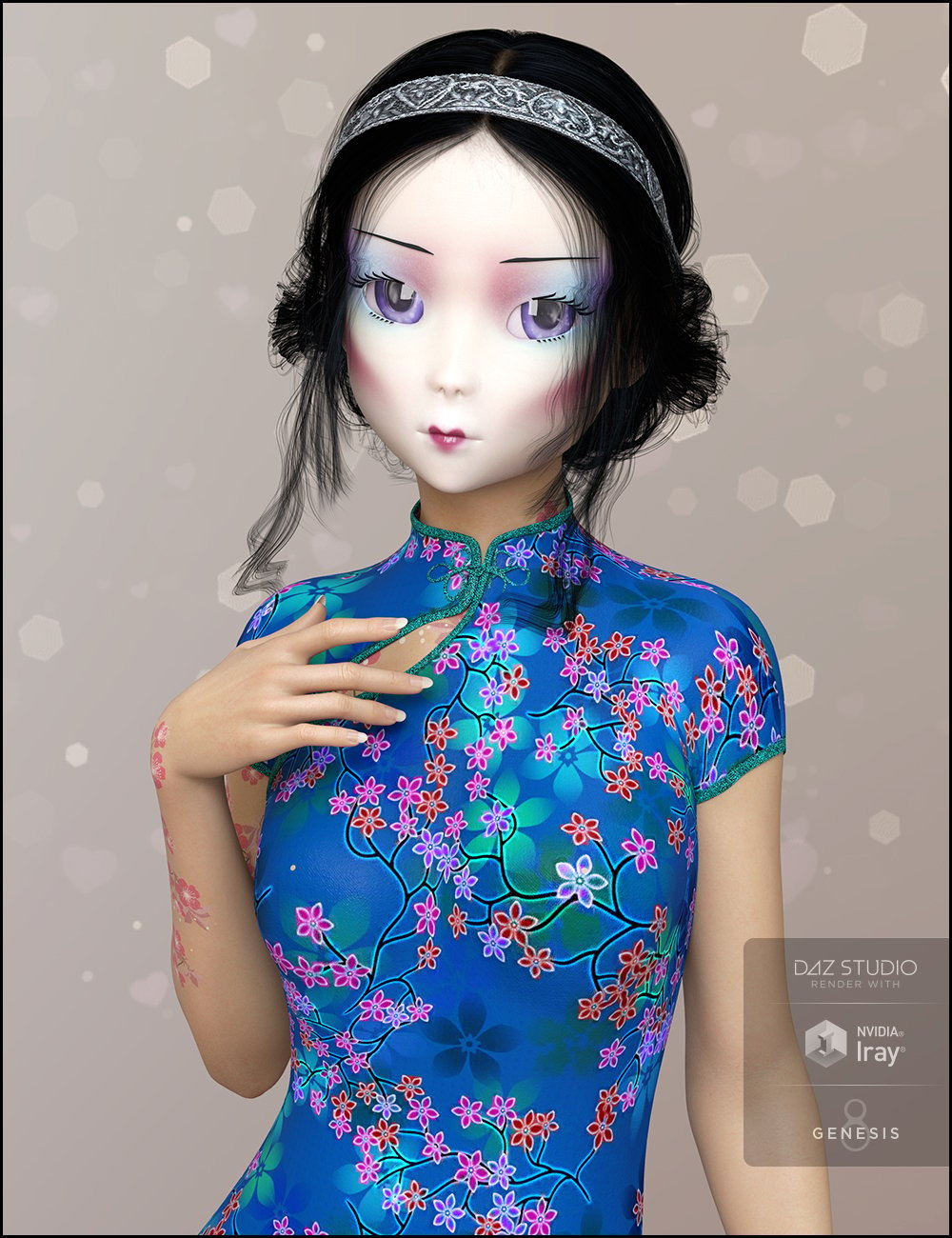 Hinami for Sakura 8 by: DemonicaEviliusJessaii, 3D Models by Daz 3D