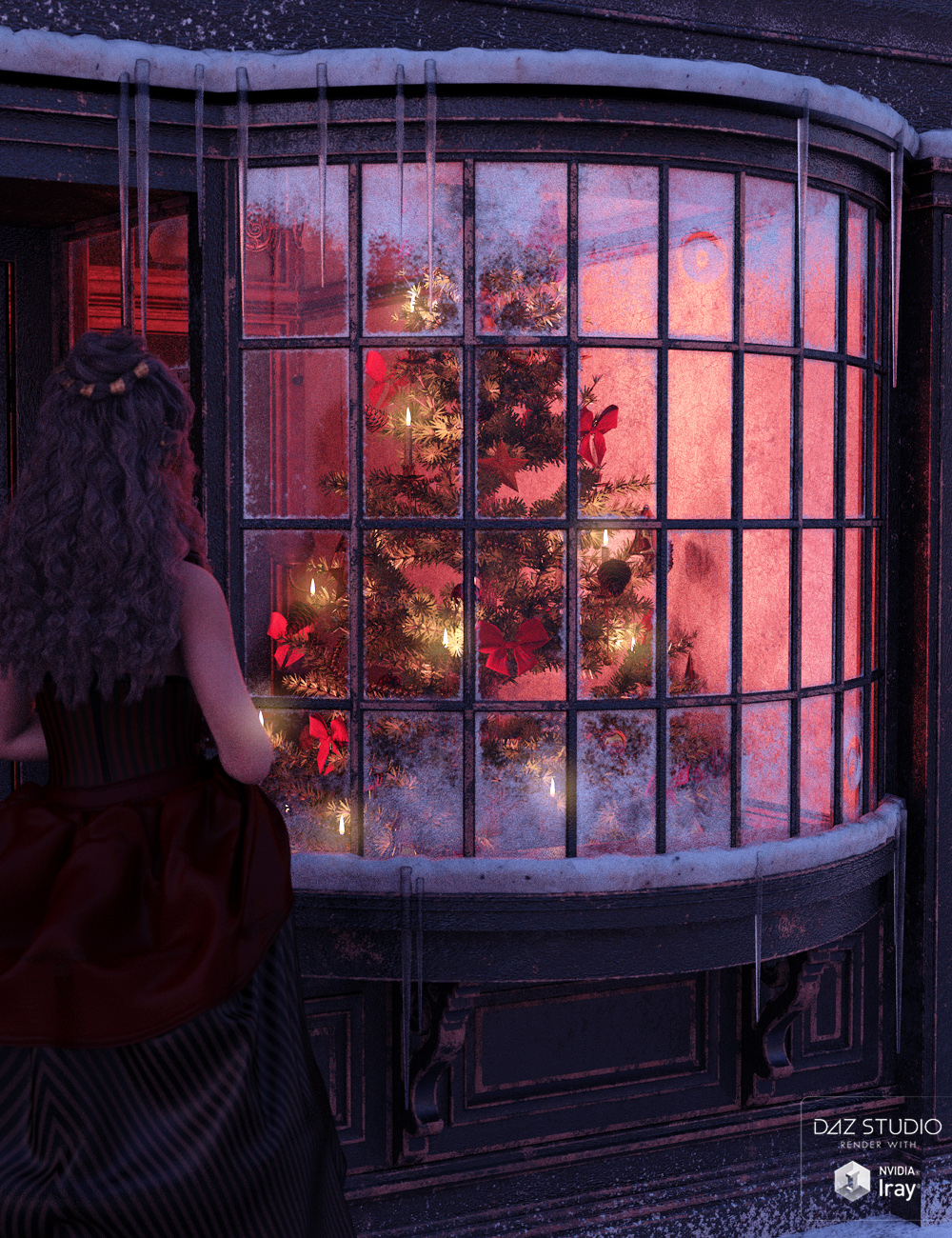 Counting House Let it Snow by: ForbiddenWhispersDavid Brinnen, 3D Models by Daz 3D
