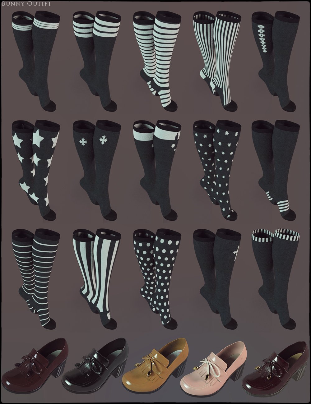 dForce Bunny Outfit for Sakura 8 dForce Bunny Outfit for Sakura 8 by: , 3D Models by Daz 3D