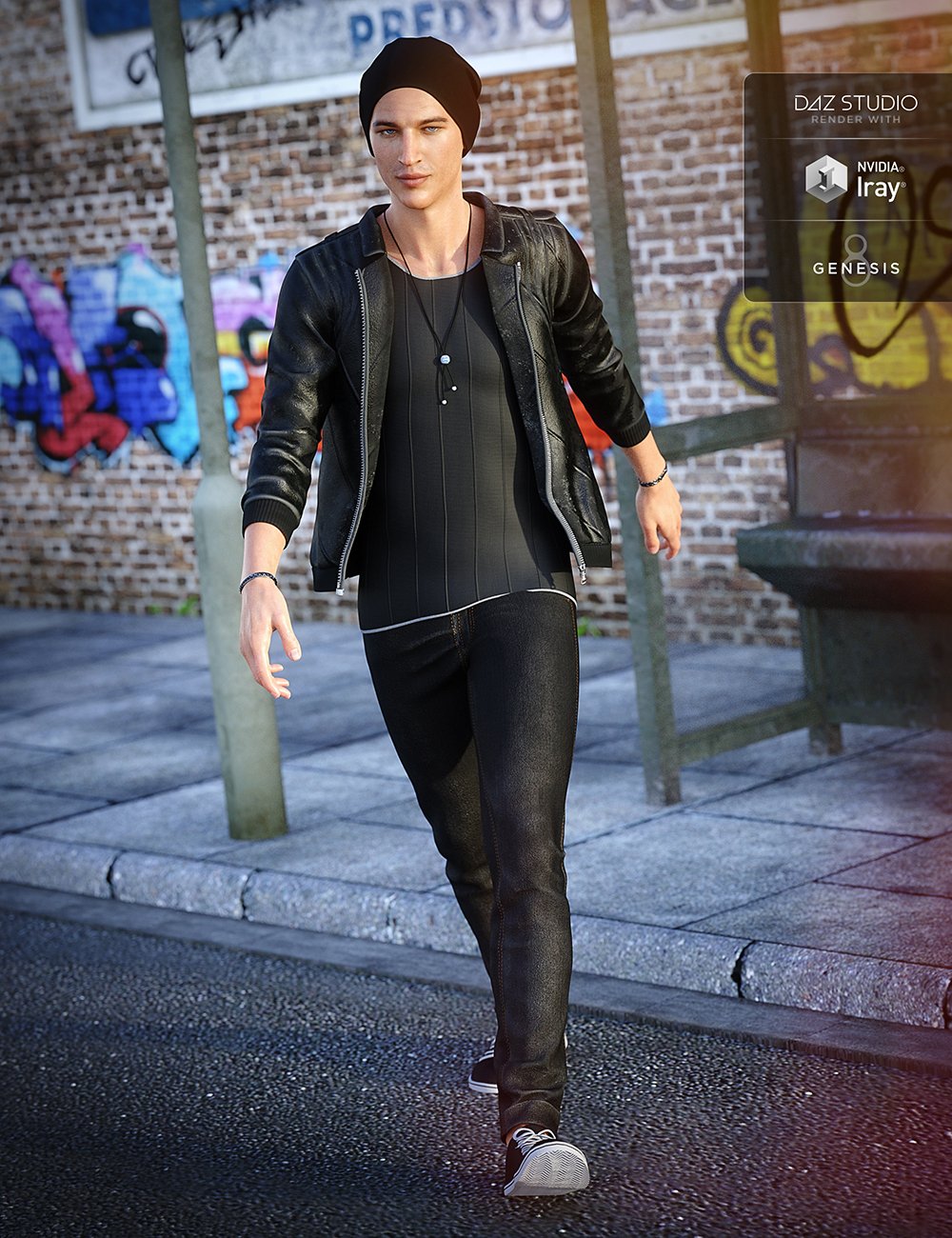 Alt Style Outfit for Genesis 8 Male(s)