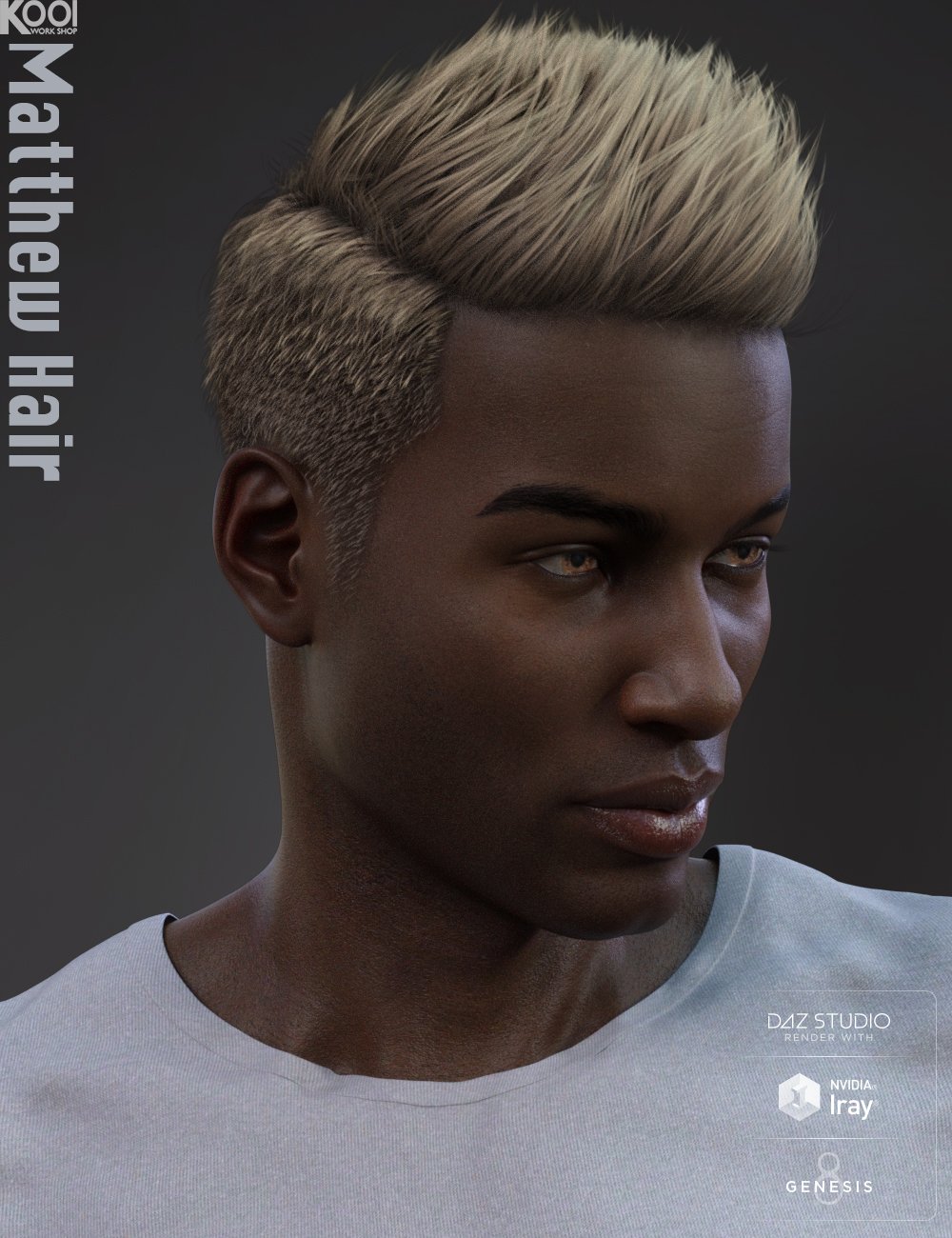 Matthew Hair for Genesis 8 Male Matthew Hair for Genesis 8 Male by: Kool, 3D Models by Daz 3D