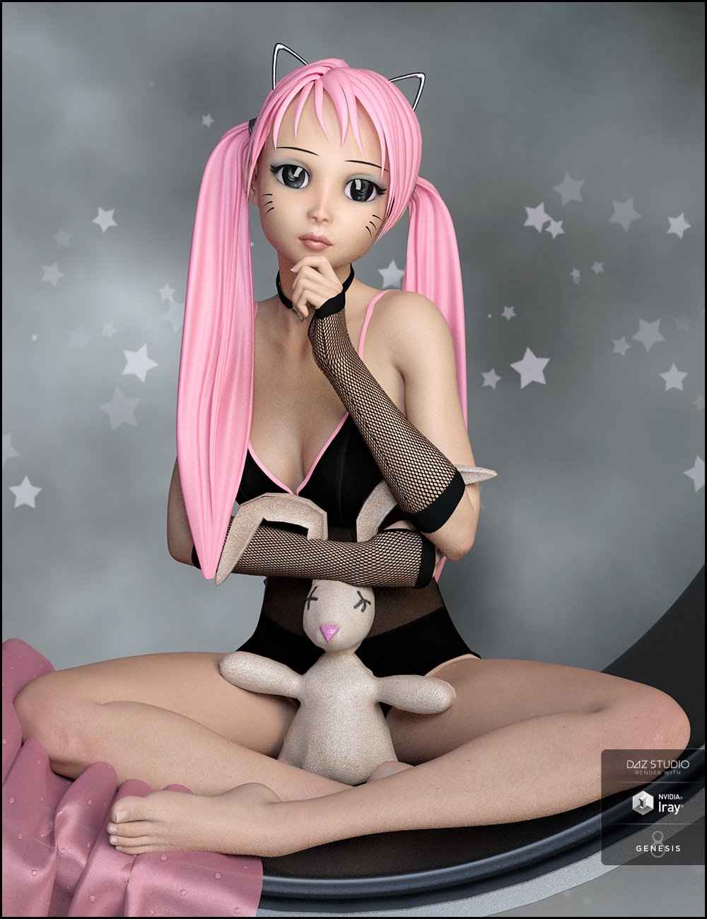 Kirie for Sakura 8 by: DemonicaEviliusJessaii, 3D Models by Daz 3D