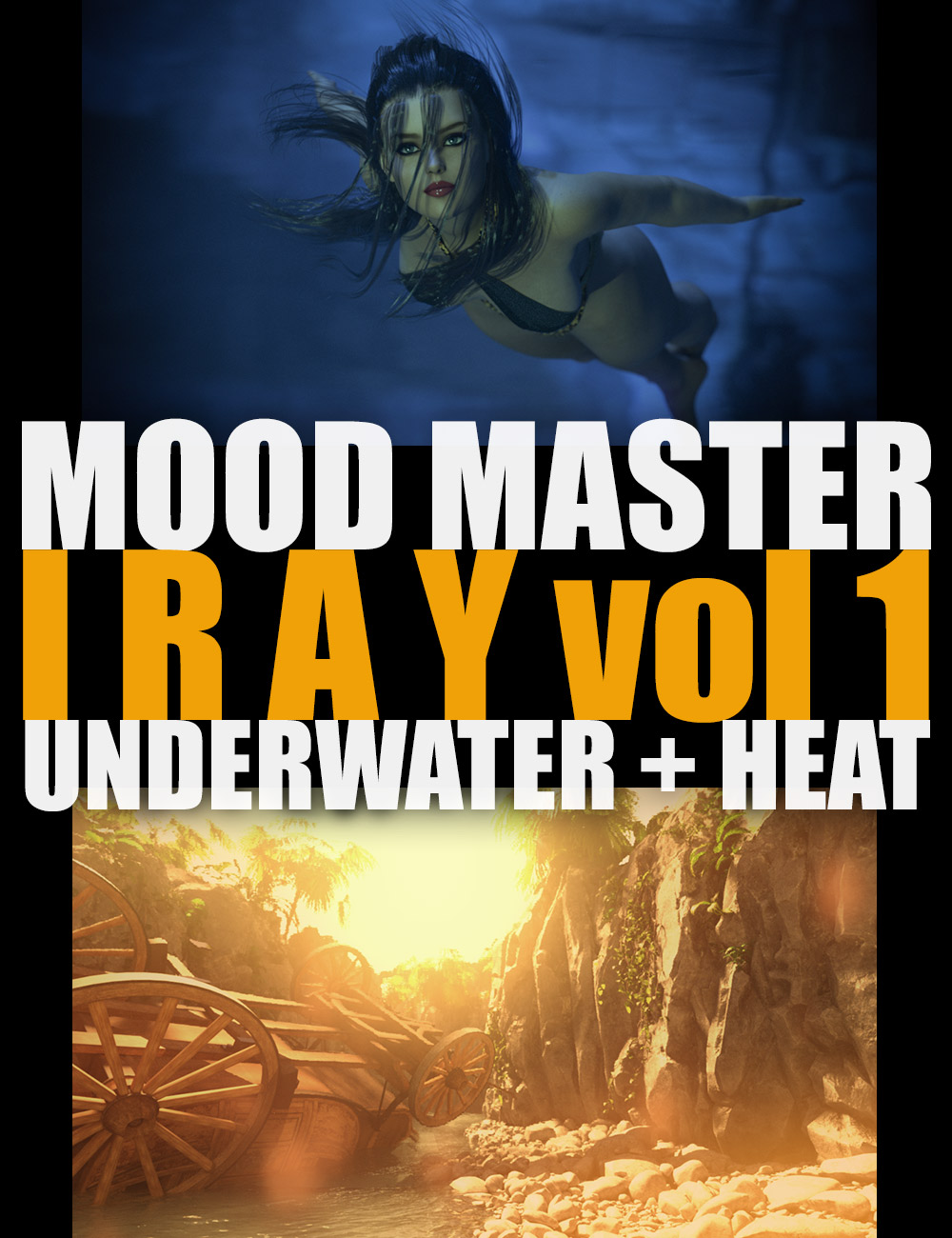 Mood Master Iray - Vol1 - Underwater and Heat by: Dreamlight, 3D Models by Daz 3D