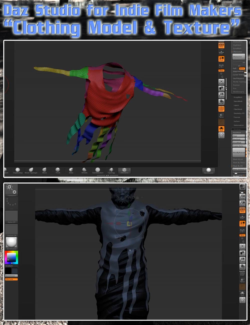 Indie Filmmakers Tutorial: Clothing Model And Texture For Daz Studio ...