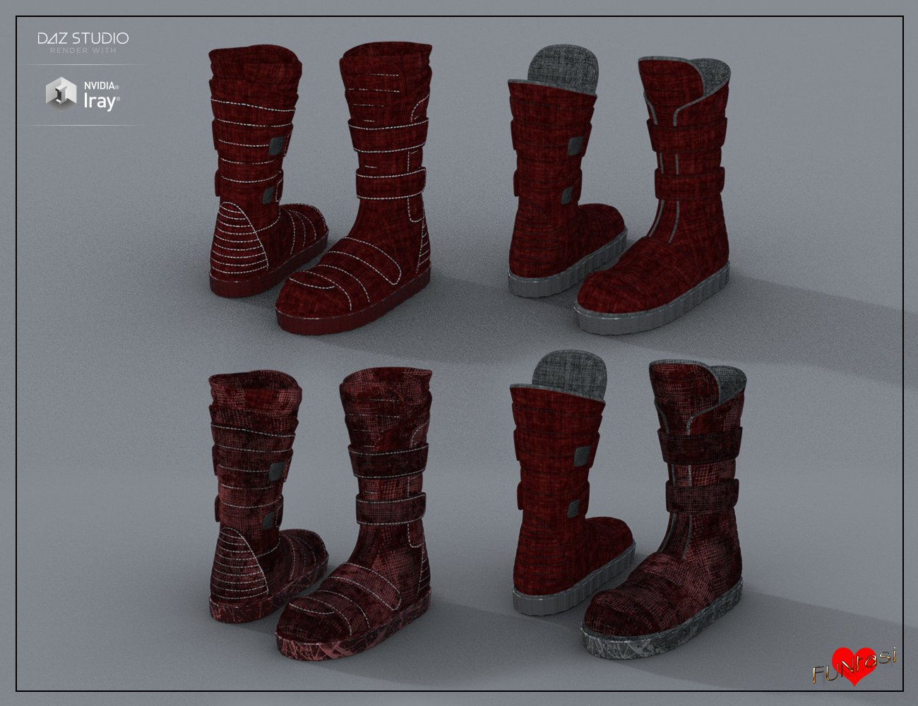 Desert Boots for Genesis 8 Female(s) Desert Boots for Genesis 8 Female(s) by: , 3D Models by Daz 3D