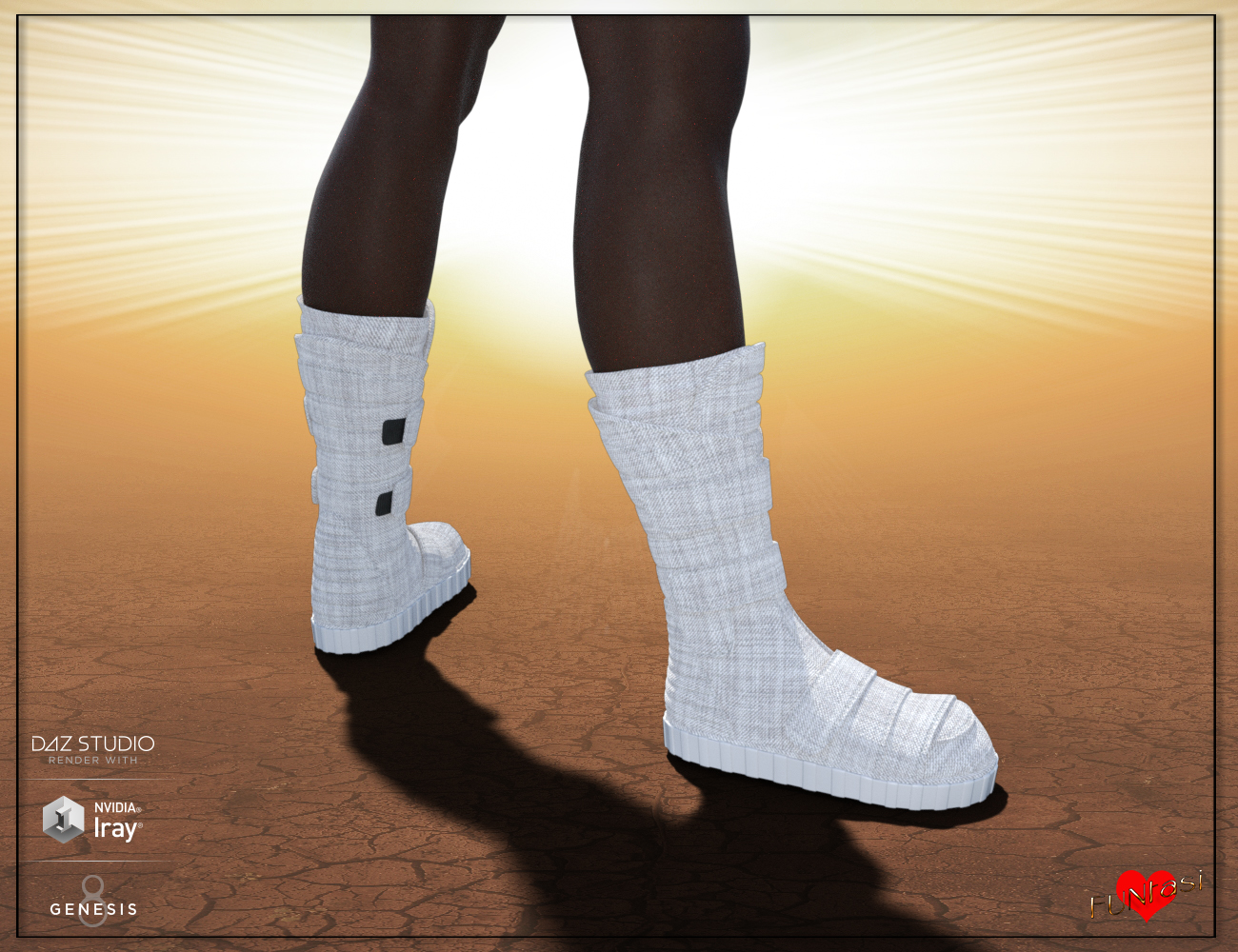 Desert Boots for Genesis 8 Female(s) Desert Boots for Genesis 8 Female(s) by: , 3D Models by Daz 3D