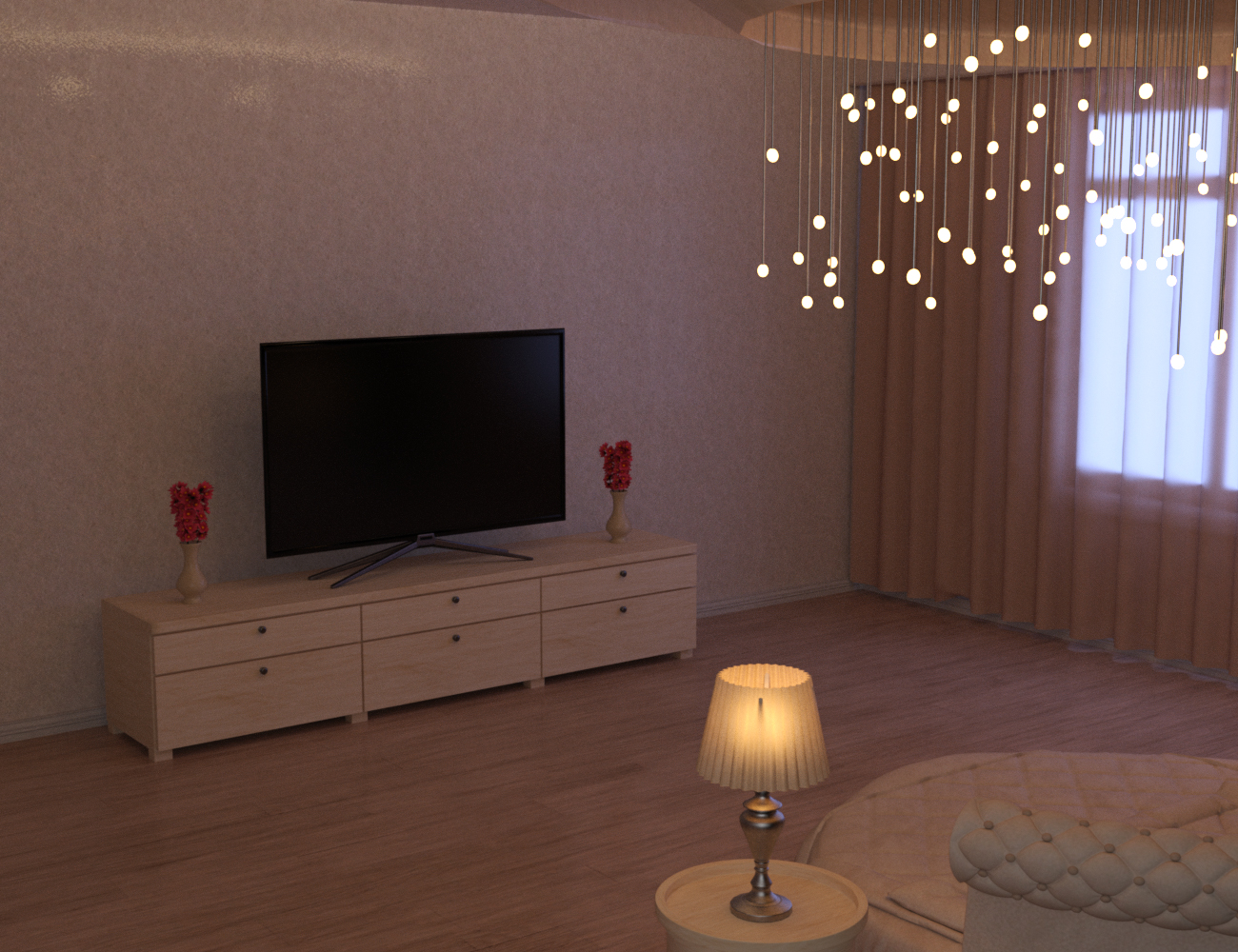 Lavish Bedroom by: Charlie, 3D Models by Daz 3D