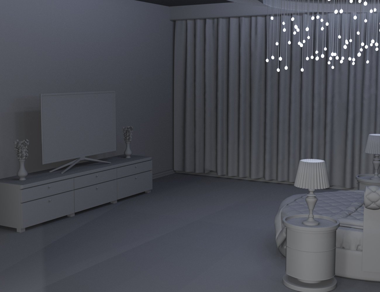 Lavish Bedroom Lavish Bedroom by: Charlie, 3D Models by Daz 3D