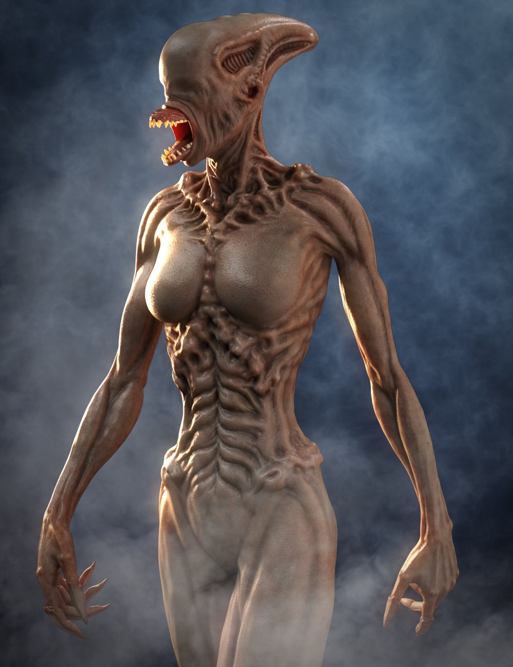 Mutation morphs HD for Genesis 8 Female by: JoLab1985, 3D Models by Daz 3D