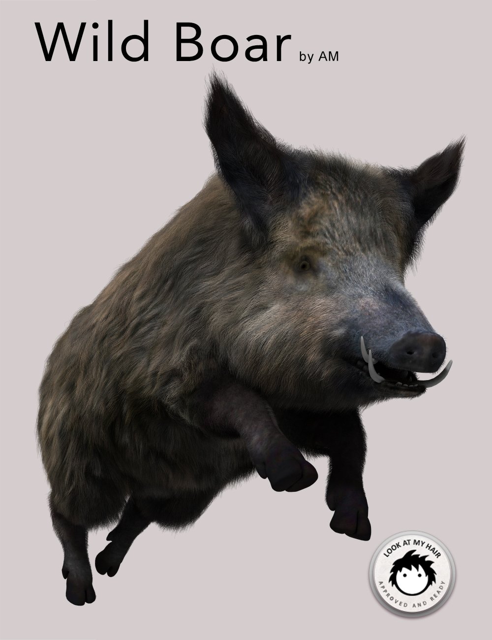 Wild Boar by AM Wild Boar by AM by: Alessandro_AM, 3D Models by Daz 3D