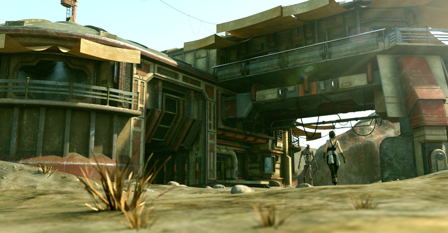 The Outpost The Outpost by: The DigiVault, 3D Models by Daz 3D