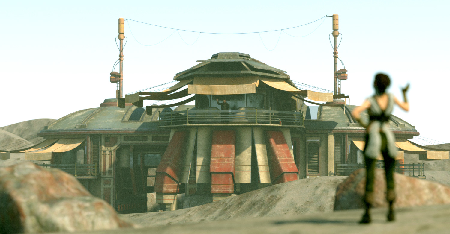 The Outpost The Outpost by: The DigiVault, 3D Models by Daz 3D