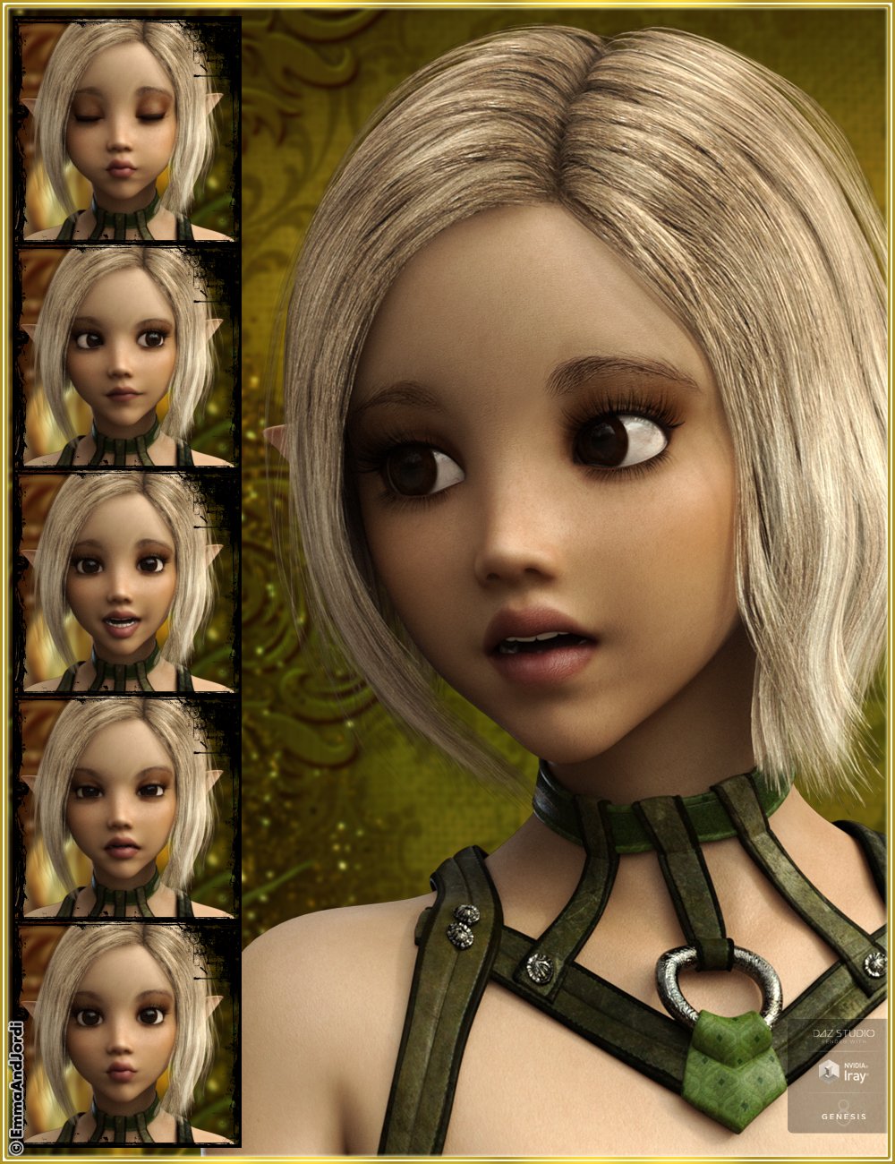 Whimsical Soul Mix And Match Expressions For Karyssa 8 And Genesis 8