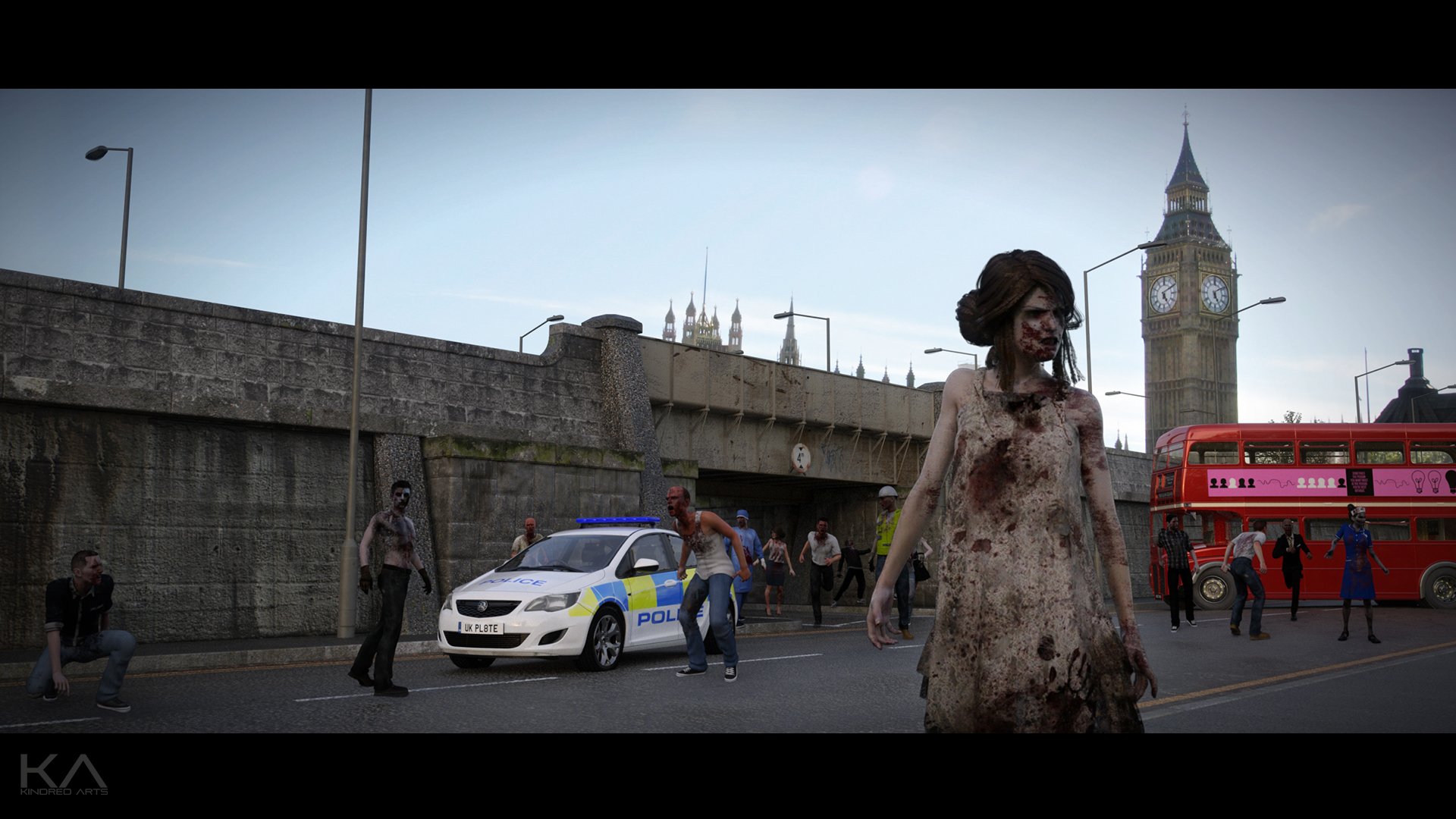 Iray Instant Zombies by: KindredArts, 3D Models by Daz 3D