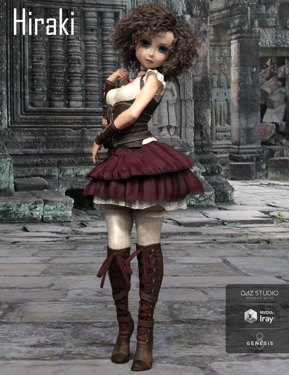 Hiraki for Sakura 8 Hiraki for Sakura 8 by: AkashaAnain, 3D Models by Daz 3D