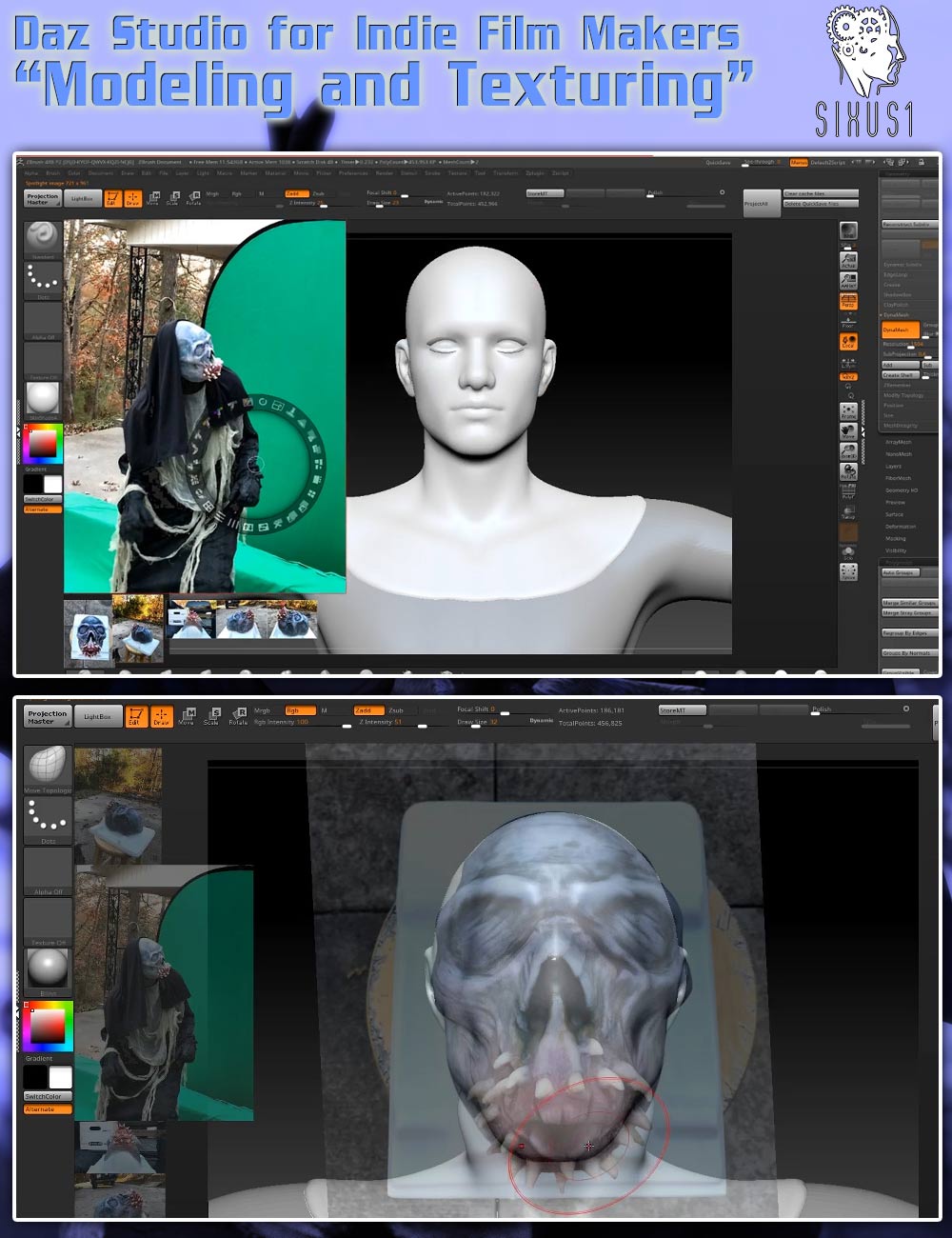 Indie Filmmakers Tutorial: Modeling and Texturing for Daz Studio by: GreybroSixus1 Media, 3D Models by Daz 3D
