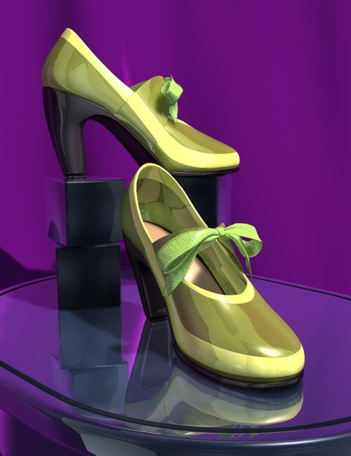 V4 Cuban-Diabolo Shoe Pack V4 Cuban-Diabolo Shoe Pack by: , 3D Models by Daz 3D