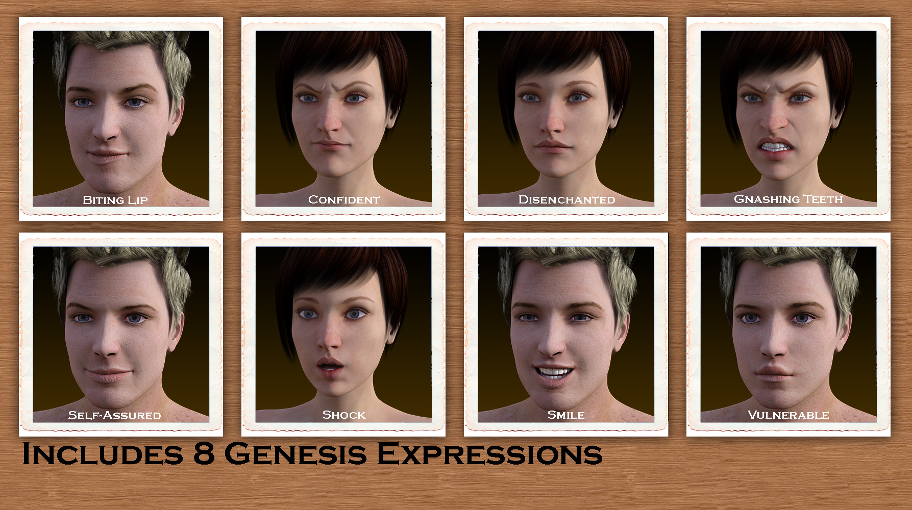 Expression Mixer by: RiverSoft Art, 3D Models by Daz 3D