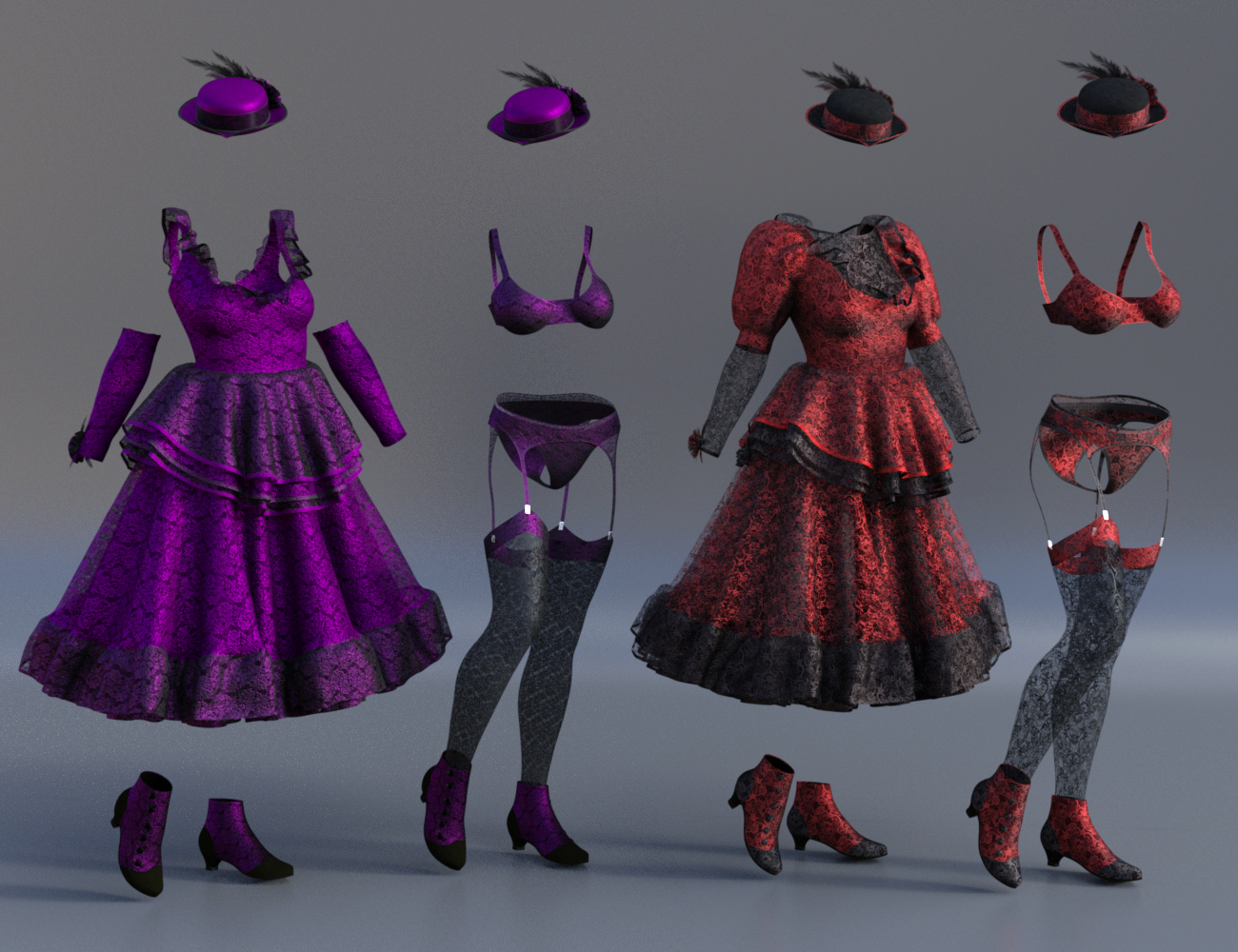 Gothique for Frolic and Frolic Additions Gothique for Frolic and Frolic Additions by: IDG DesignsDestinysGarden, 3D Models by Daz 3D