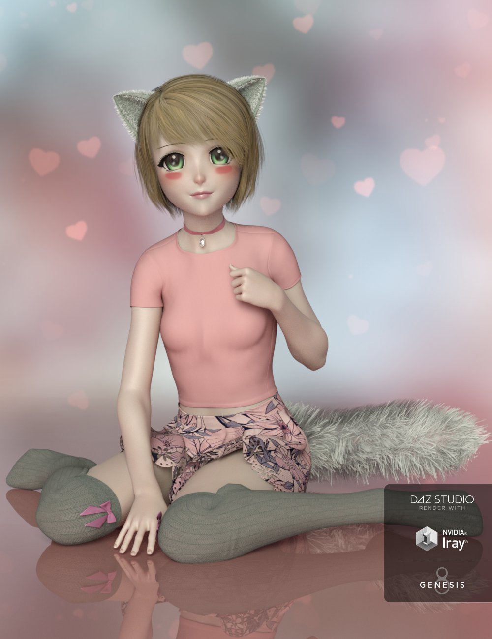 Hotaru for Sakura 8 by: Cherubit, 3D Models by Daz 3D