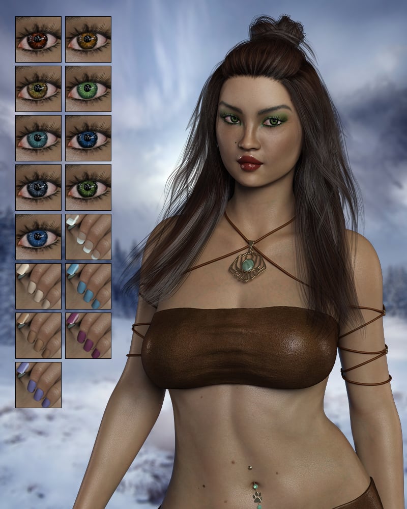 Alaska for Genesis 8 Female by: TwiztedMetal, 3D Models by Daz 3D