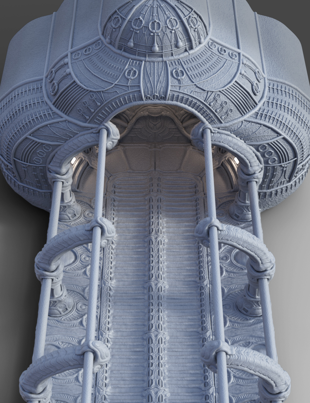 Xeno-Temple by: JoLab1985, 3D Models by Daz 3D