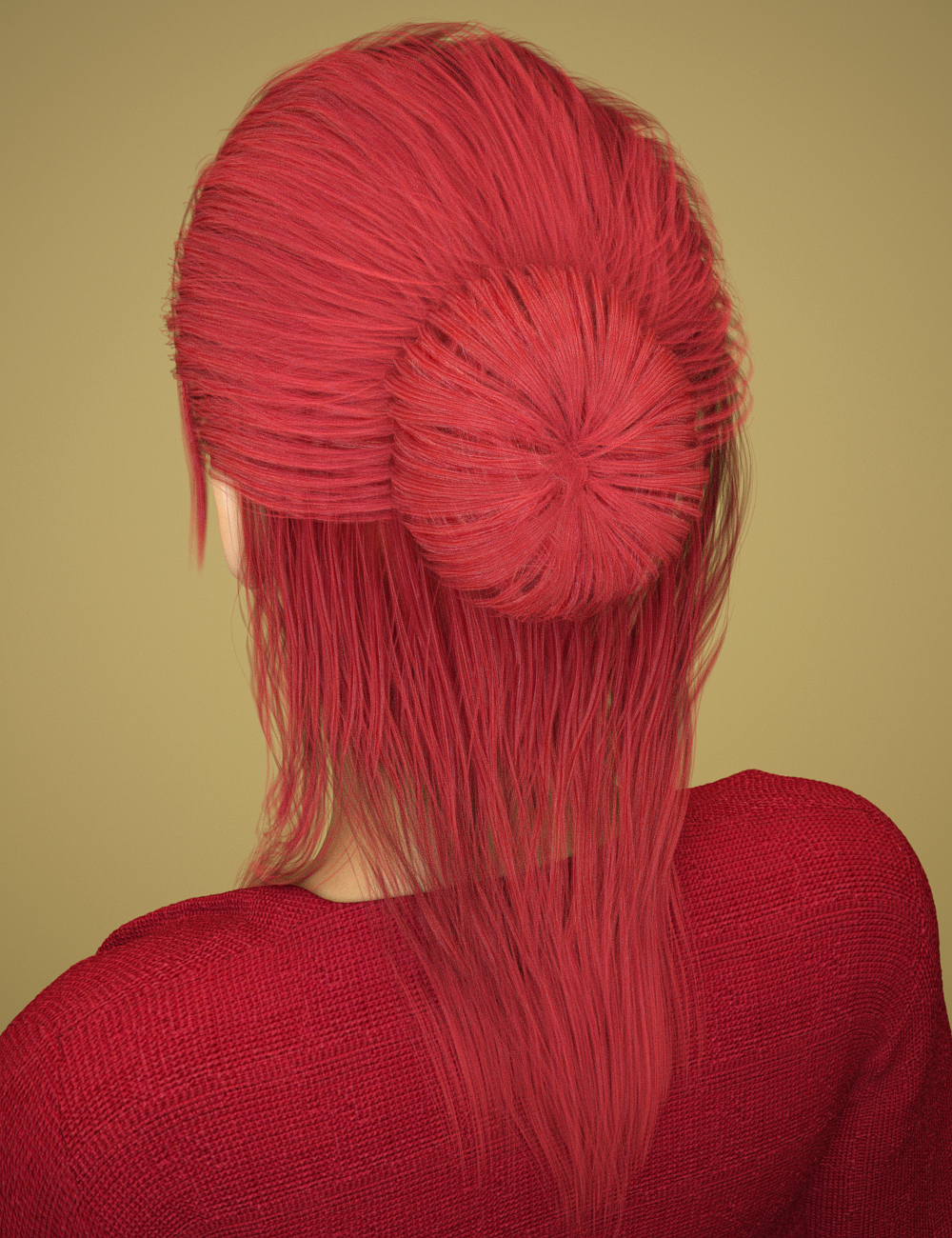 Tasha Hair for Genesis 8 Female(s) by: Toyen, 3D Models by Daz 3D