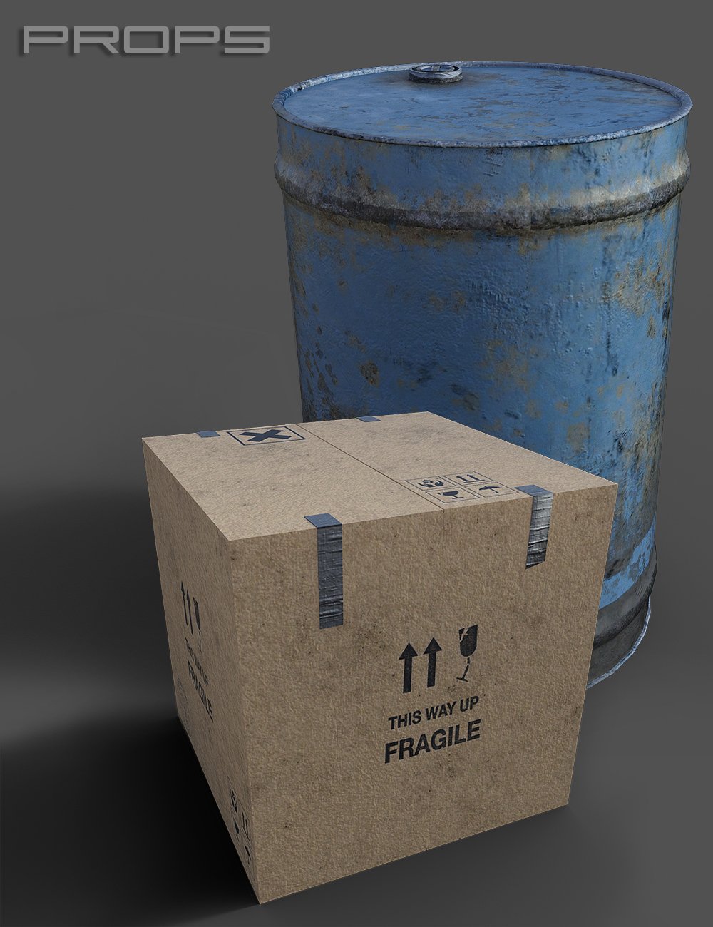 Freight Elevator and Basement Freight Elevator and Basement by: The AntFarm, 3D Models by Daz 3D