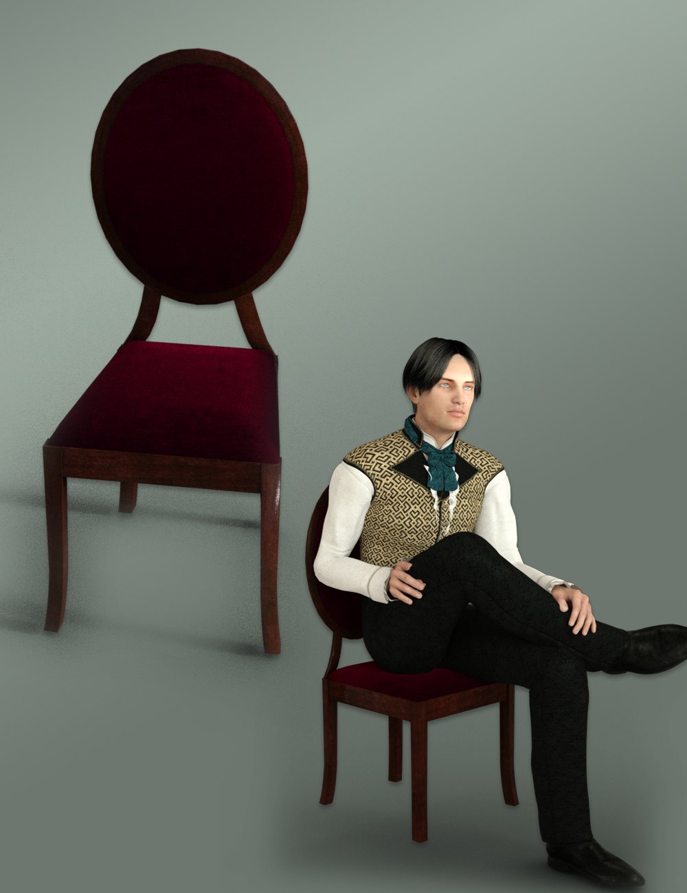 Former Glory Room Former Glory Room by: Muze, 3D Models by Daz 3D