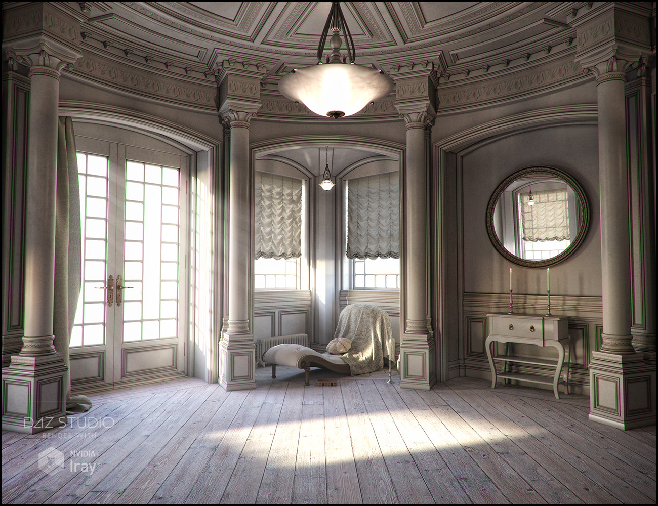 Rural Chateau III Rural Chateau III by: Jack Tomalin, 3D Models by Daz 3D
