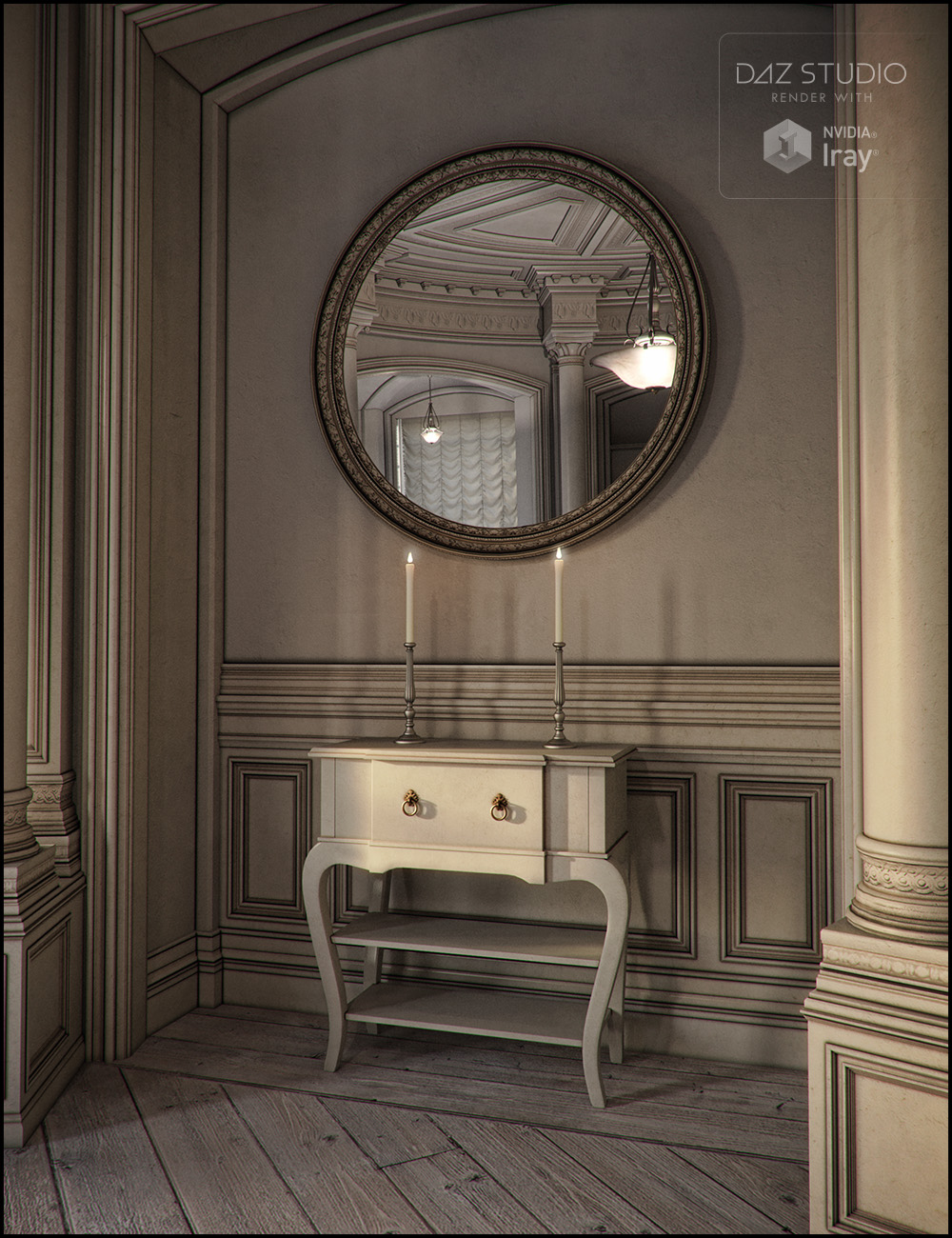 Rural Chateau III Rural Chateau III by: Jack Tomalin, 3D Models by Daz 3D