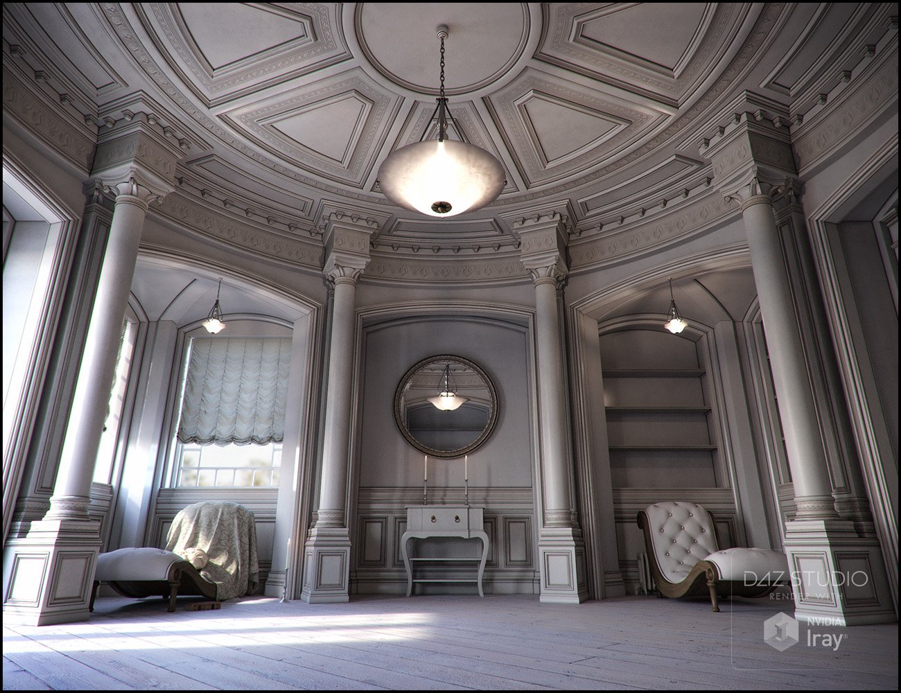 Rural Chateau III Rural Chateau III by: Jack Tomalin, 3D Models by Daz 3D